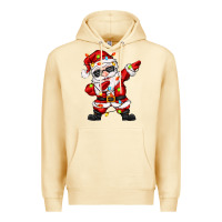 Pina Colada dabbing santa with christmas lights Premium Hoodie - Zillion Design Studio