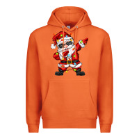Carrot dabbing santa with christmas lights Premium Hoodie - Zillion Design Studio