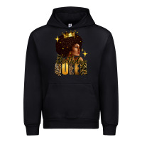 Black Birthday queen afro girl Urban Hoodie - RanaPortraitStore