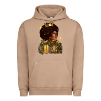 Pigment Burro Birthday queen afro girl Urban Hoodie - RanaPortraitStore