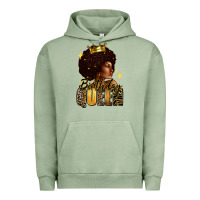 Pigment Oil Green Birthday queen afro girl Urban Hoodie - RanaPortraitStore