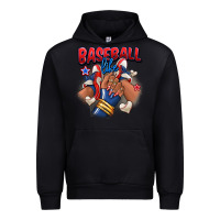 Black Baseball life afro girl sneakers Urban Hoodie - RanaPortraitStore