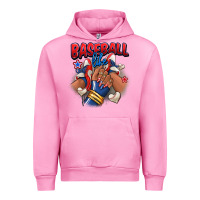 Fuchsia Pink Baseball life afro girl sneakers Urban Hoodie - RanaPortraitStore