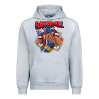 Heather Grey Baseball life afro girl sneakers Urban Hoodie - RanaPortraitStore
