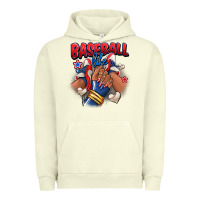 Pigment Pistachio Baseball life afro girl sneakers Urban Hoodie - RanaPortraitStore