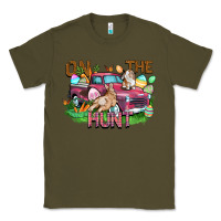 Army Green on the hunt truck Classic Tee - FaDigitalArtStudio