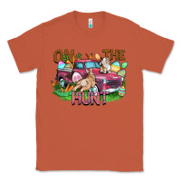Copper on the hunt truck Classic Tee - FaDigitalArtStudio