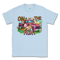 Dusty Blue on the hunt truck Classic Tee - FaDigitalArtStudio