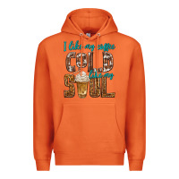 Carrot i like my coffee cold like my soul Premium Hoodie - texasbilliewilder