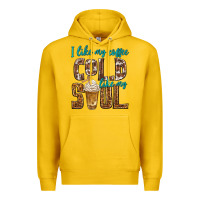Lemon i like my coffee cold like my soul Premium Hoodie - texasbilliewilder