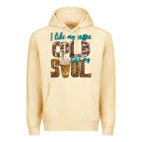 I Like My Coffee Cold Like My Soul Premium Hoodie | Teevron