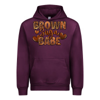Mauve Wine Brown sugar babe Urban Hoodie - RanaPortraitStore