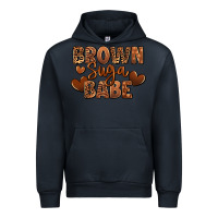 Navy Brown sugar babe Urban Hoodie - RanaPortraitStore