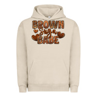 Pigment French Oak Brown sugar babe Urban Hoodie - RanaPortraitStore