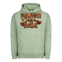 Pigment Oil Green Brown sugar babe Urban Hoodie - RanaPortraitStore