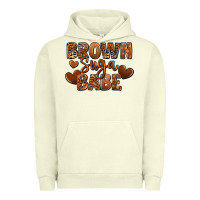 Pigment Pistachio Brown sugar babe Urban Hoodie - RanaPortraitStore