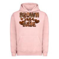 Pigment Salmon Brown sugar babe Urban Hoodie - RanaPortraitStore