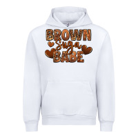 White Brown sugar babe Urban Hoodie - RanaPortraitStore