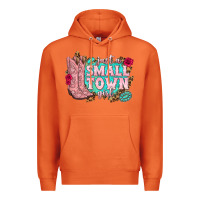Carrot just a small town girl cowgirl boots Premium Hoodie - texasbilliewilder