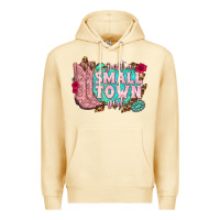 Pina Colada just a small town girl cowgirl boots Premium Hoodie - texasbilliewilder