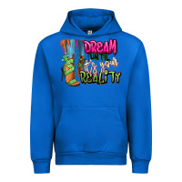 Cobalt Dream until it's your reality heels black fashion Urban Hoodie - RanaPortraitStore