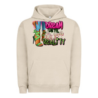 Pigment French Oak Dream until it's your reality heels black fashion Urban Hoodie - RanaPortraitStore