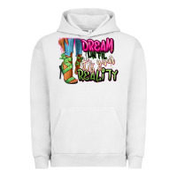 Pigment Lunar Rock Dream until it's your reality heels black fashion Urban Hoodie - RanaPortraitStore