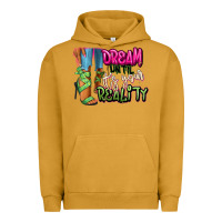 Pigment Peanut Butter Dream until it's your reality heels black fashion Urban Hoodie - RanaPortraitStore