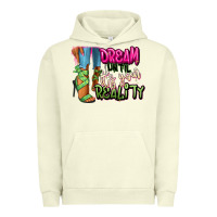 Pigment Pistachio Dream until it's your reality heels black fashion Urban Hoodie - RanaPortraitStore