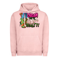 Pigment Salmon Dream until it's your reality heels black fashion Urban Hoodie - RanaPortraitStore