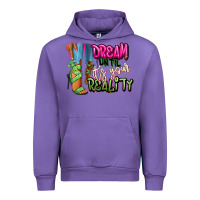 Tulip Dream until it's your reality heels black fashion Urban Hoodie - RanaPortraitStore