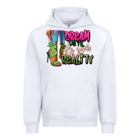 White Dream until it's your reality heels black fashion Urban Hoodie - RanaPortraitStore