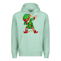 Seafoam dabbing elf Premium Hoodie - Zillion Design Studio