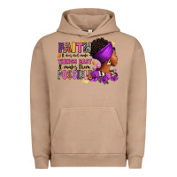 Pigment Burro Faith it does not make things easy Urban Hoodie - RanaPortraitStore