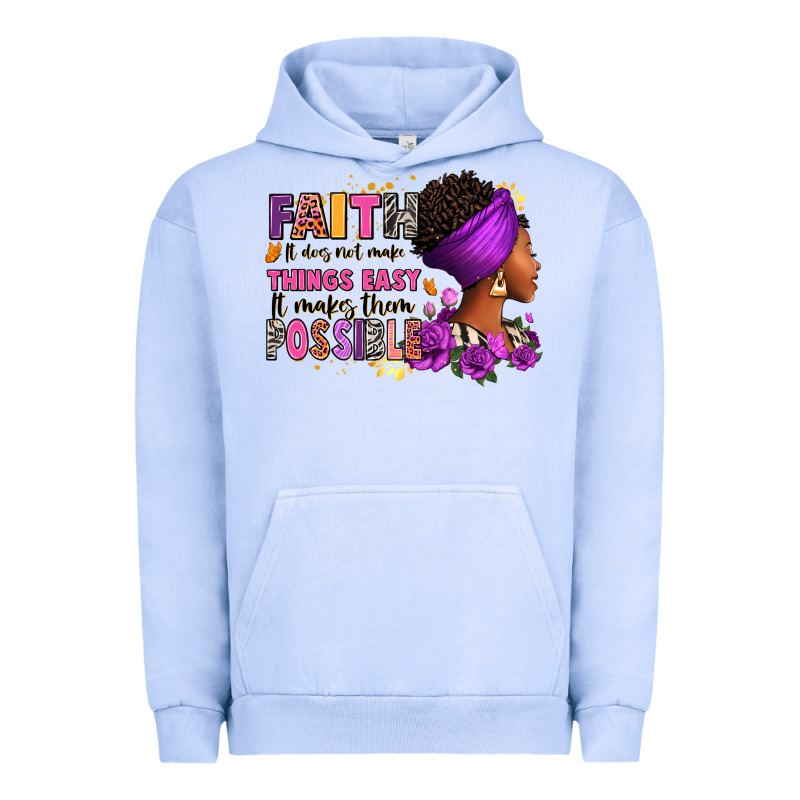 Faith It Does Not Make Things Easy Urban Hoodie by RanaPortraitStore | Teevron
