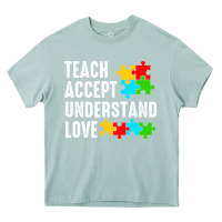 Arona Teach Accept Understand Love Heavy Core Tee - CowhideDigitalArt
