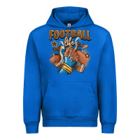 Cobalt Football life afro girl sneakers Urban Hoodie - RanaPortraitStore