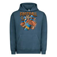 Pigment Midnight Navy Football life afro girl sneakers Urban Hoodie - RanaPortraitStore