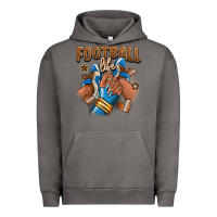 Pigment Tornado Football life afro girl sneakers Urban Hoodie - RanaPortraitStore