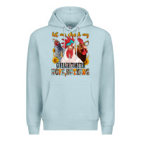 Blue Mist let me check my giveashitometer Premium Hoodie - texasbilliewilder