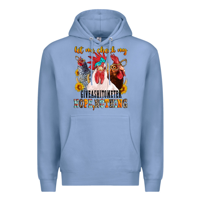 Let Me Check My Giveashitometer Premium Hoodie by texasbilliewilder | Teevron