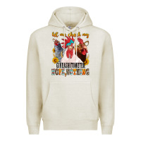 Oatmeal Heather let me check my giveashitometer Premium Hoodie - texasbilliewilder