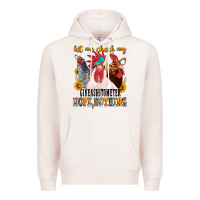 Pale Pink let me check my giveashitometer Premium Hoodie - texasbilliewilder