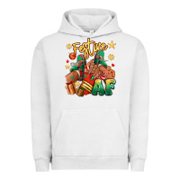 Pigment Lunar Rock Festive af Christmas black girl sneakers Urban Hoodie - RanaPortraitStore