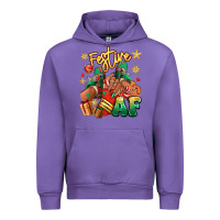 Tulip Festive af Christmas black girl sneakers Urban Hoodie - RanaPortraitStore