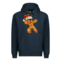 Navy dabbing cookies Premium Hoodie - Zillion Design Studio