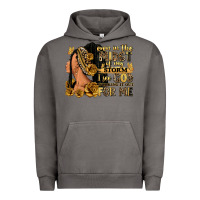 Pigment Tornado Even in the midst of my storm afro woman Urban Hoodie - RanaPortraitStore