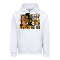 White Even in the midst of my storm afro woman Urban Hoodie - RanaPortraitStore