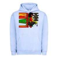 Pigment Grape Ice I am black history Afro American woman Urban Hoodie - RanaPortraitStore