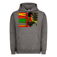 Pigment Tornado I am black history Afro American woman Urban Hoodie - RanaPortraitStore
